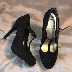 Guess Heels Suede